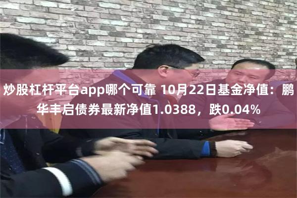 炒股杠杆平台app哪个可靠 10月22日基金净值：鹏华丰启债券最新净值1.0388，跌0.04%