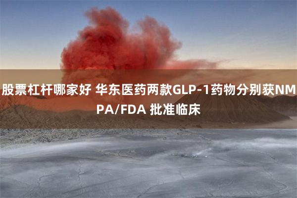 股票杠杆哪家好 华东医药两款GLP-1药物分别获NMPA/FDA 批准临床